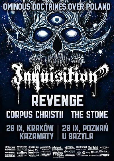 Plakat - Inquisition, Revenge, Corpus Christii