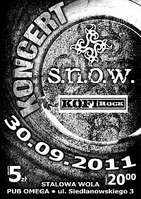 Plakat - S.N.O.W., Kofi Rock