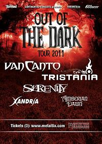 Plakat - Van Canto, Tristania, Xandria, Amberian Down