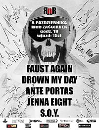 Plakat - Faust Again, Drown My Day, Jenna Eight