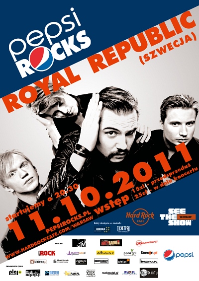 Plakat - Royal Republic