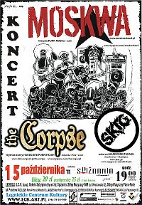 Plakat - Moskwa, The Corpse, SKTC
