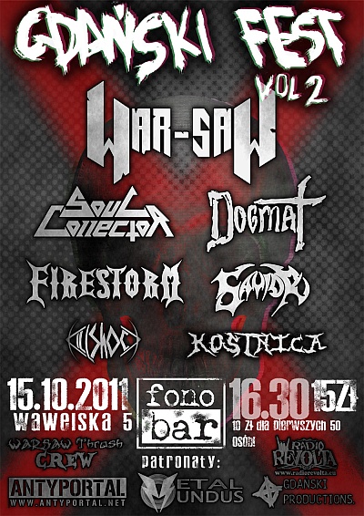 Plakat - War-Saw, Soul Collector, Dogmat