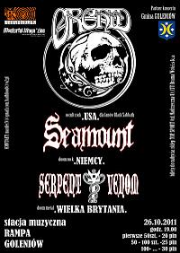 Plakat - Orchid, Seamount, Serpent Venom