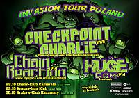 Plakat - Checkpoint Charlie, HugeCCM, Chain Reaction