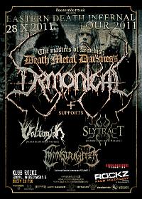 Plakat - Demonical, Volturyon, Slytract