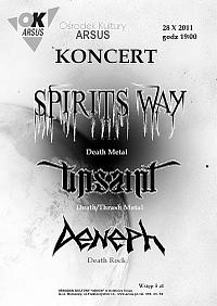 Plakat - Spirits Way, Unsaint, Deneph