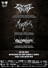 Plakat - Escape From, Mortis Dei, Medarth