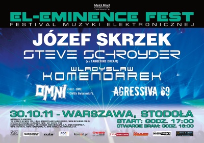 Plakat - Józef Skrzek, Steve Schroyder, Władysław Komendarek