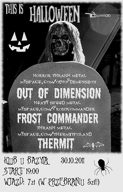 Plakat - Out Of Dimension, Frost Commander