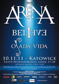 Plakat - Arena, Believe, Osada Vida