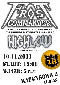 Plakat - Frost Commander, Highlow