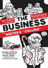 Plakat - The Business, Mister X, Collina