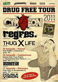 Plakat - Cymeon X, Regres, Thug Life, Burst In