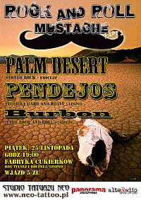 Plakat - Palm Desert, Pendejos, Burbon