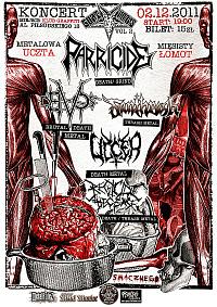 Plakat - Parricide, Deivos, Fanthrash, Ulcer