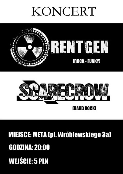 Plakat - Rentgen, Scarecrow