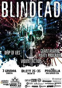 Plakat - Blindead, Guantanamo Party Program
