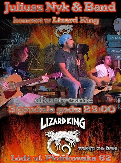 Plakat - Juliusz Nyk & Band