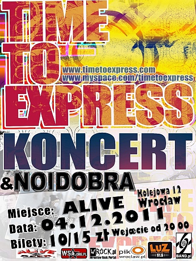 Plakat - Time To Express, Noidobra