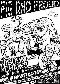 Plakat - Wisdom in Chains, Devil In Me, Last Dayz