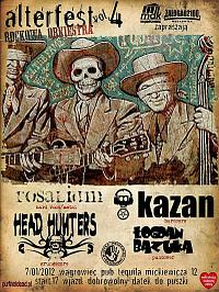 Plakat - Rosalium, Kazan, Head Hunters, Łogdan Bazuka