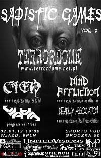 Plakat - Terrordome, Mind Affliction, Cień