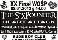 Plakat - The Sixpounder, Heart Attack, Aslan