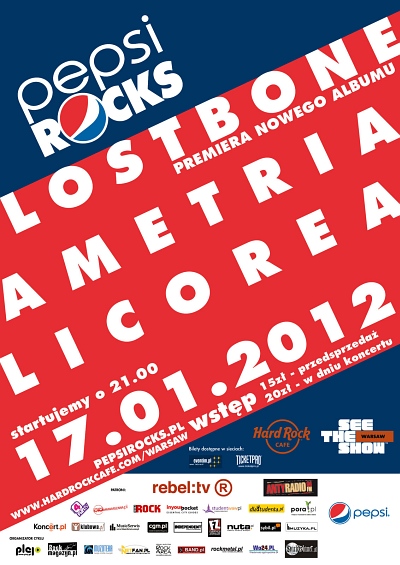 Plakat - Lostbone, Ametria, Licorea