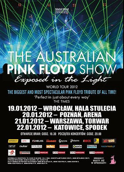 Plakat - The Australian Pink Floyd Show