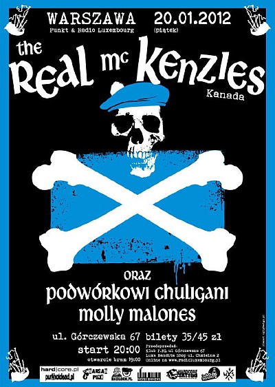 Plakat - Real McKenzies, Podwórkowi Chuligani