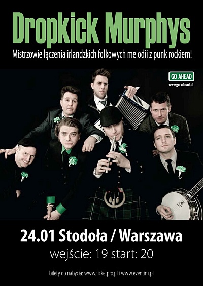 Plakat - Dropkick Murphys, The Lunatics