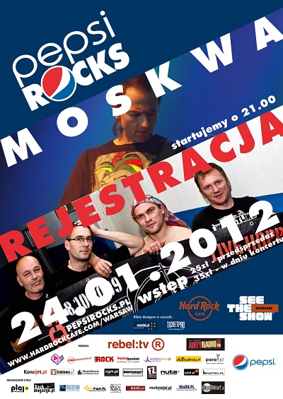 Plakat - Moskwa, Rejestracja