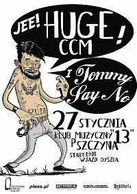 Plakat - HugeCCM, Tommy Say No