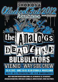 Plakat - Analogs, Deadline, Bulbulators