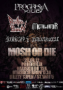 Koncert Rusted Brain, Metaliator, Świniopas, Terrordome