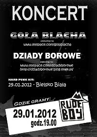 Plakat - Goła Blacha, Dziady Borowe