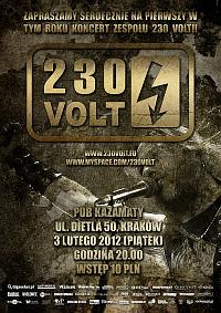 Plakat - 230 Volt