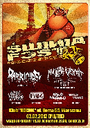 Koncert Parricide, Nuclear Vomit, Ojciec Dyktator, FAM, Anus Magulo, Tupolev Disaster