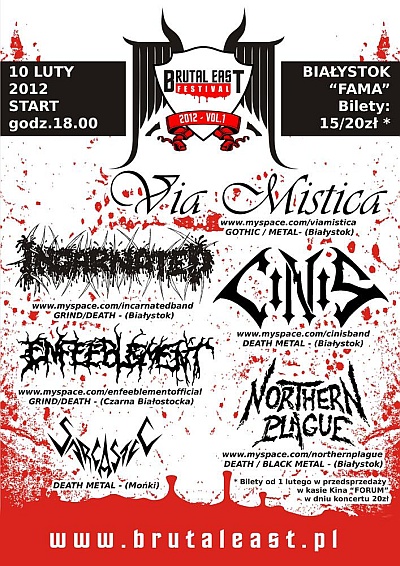 Plakat - Via Mistica, Incarnated, Cinis