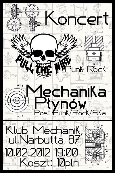 Plakat - Pull The Wire, Mechanika Płynów