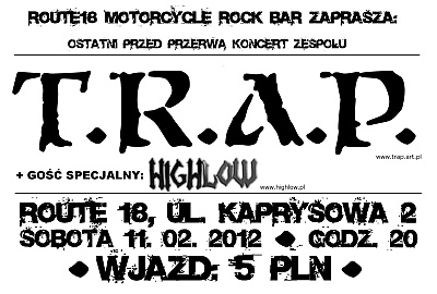 Plakat - T.R.A.P., Highlow