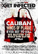 Koncert Caliban, Winds of Plague, Eyes Set To Kill, We Butter The Bread With Butter, Attila