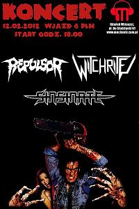 Plakat - Repulsor, Witchrite, Sinsinate