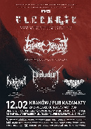 Koncert Ulcerate, Svart Crown, Preludium, Hell United, Beheading Machine