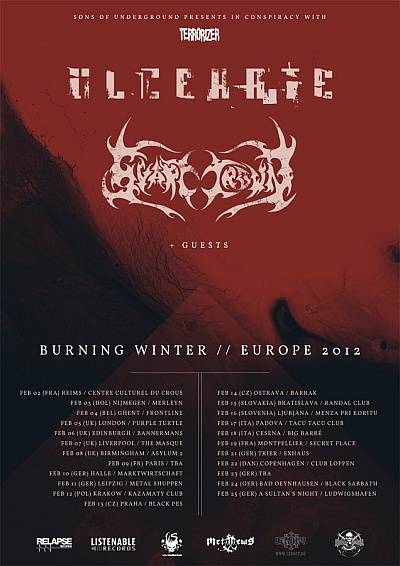 Plakat - Ulcerate, Svart Crown