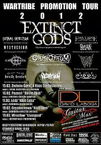 Plakat - Extinct Gods, Grimoirum, Lethal Injection