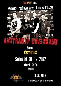 Plakat - Antyradio Coverband, The Cryouts