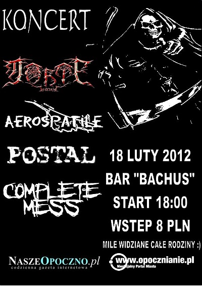 Plakat - Morte, Aerospatile, Postal, Complete Mess