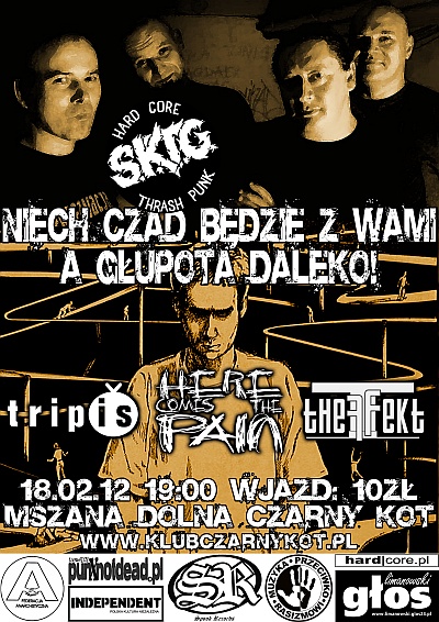 Plakat - SKTC, Tripis, Here Comes The Pain